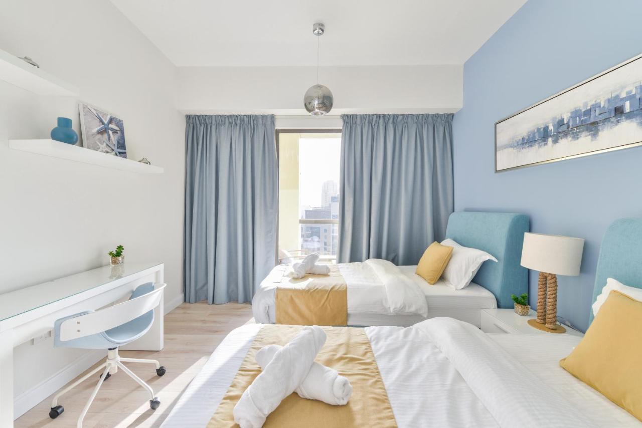 Luxury Jbr - Sea View - 5* Beach Resorts Access! Dubái Exterior foto